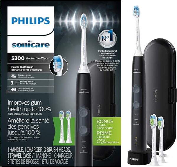 Philips Sonicare ProtectiveClean 5300 Rechargeable Electric Toothbrush